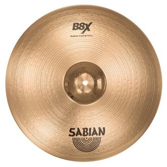 Sabian 41808X B8X 18" Medium Crash Cymbal