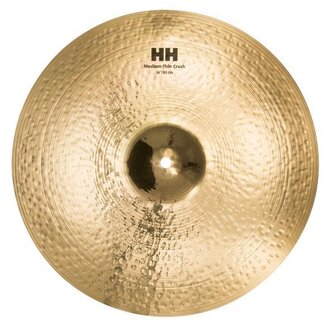 Sabian 11607B HH 16" Medium Thin Crash Br Cymbal