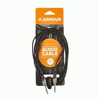Armour SC44S 1/4" to 1/4" Stereo Cable 10ft