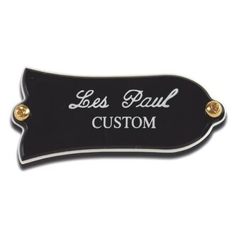 Gibson Les Paul Custom Truss Rod Cover (Black)