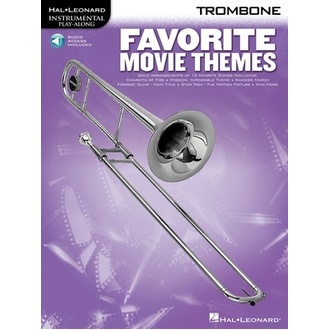 Favorite Movie Themes For Trombone Bk/ola