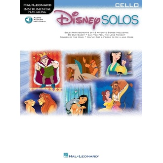 Disney Solos For Cello Bk/ola