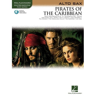 Pirates Of The Caribbean For Alto Sax Bk/ola