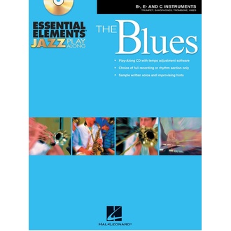 Blues Ee Jazz Play Along Bb Eb & C Inst W/cd