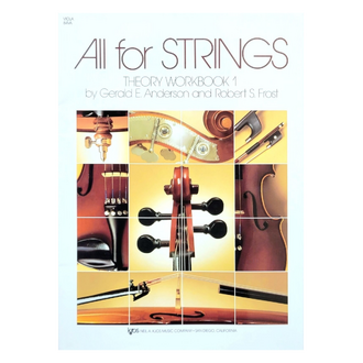 All For Strings Theory Workbook 1 Viola