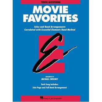 Essential Elements Movie Favorites Tenor Sax Bb