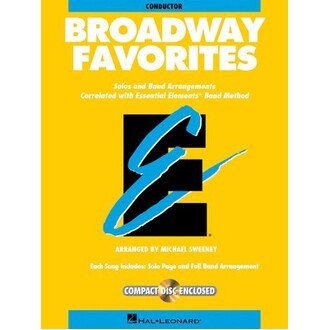 Essential Elements Broadway Favorites Conductor Bk/CD