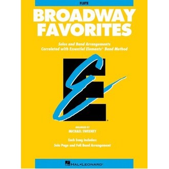 Essential Elements Broadway Favorites Flute
