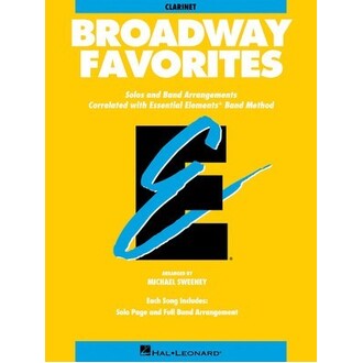Essential Elements Broadway Favorites Clarinet