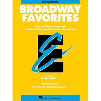 Essential Elements Broadway Favorites Alto Sax
