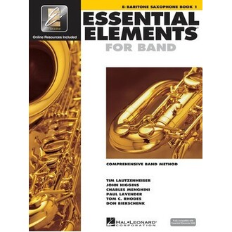Essential Elements For Band Bk1 Baritone Sax EEi
