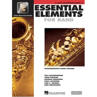 Essential Elements For Band Bk2 Alto Sax EEi