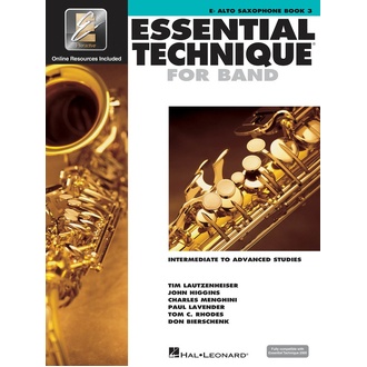 Essential Technique For Band Bk3 Alto Sax Eei