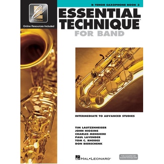 Essential Technique For Band Bk3 Tenor Sax Eei