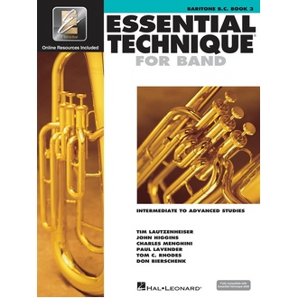 Essential Technique For Band Bk3 Baritone Bc Eei