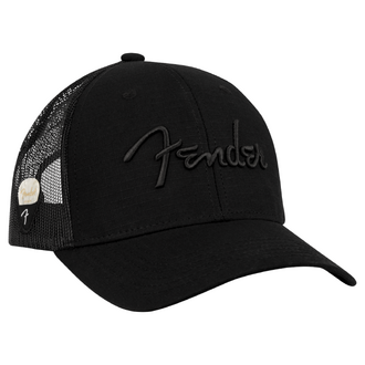 Fender Snap Back Pick Holder Hat, Black 