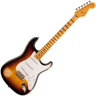 Fender 70th Anniversary 1954 Stratocaster Relic,  2 Color Sunburst