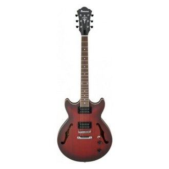 Ibanez AM53SRF Artcore Electric Guitar Sunburst Red Flat