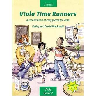 Viola Time Runners Bk/CD
