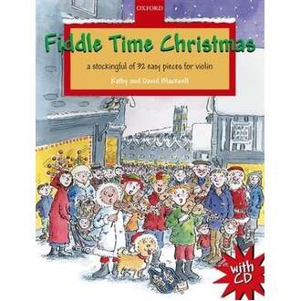 Fiddle Time Christmas 32 Easy Pieces Bk/CD