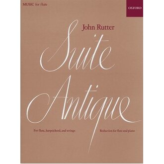 Rutter - Suite Antique Flute/Piano/Strings