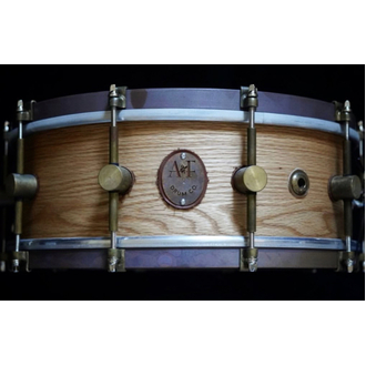 A&F Drum Co 14"x5.5" Steam Bent Oak Snare Drum - Limited Edition