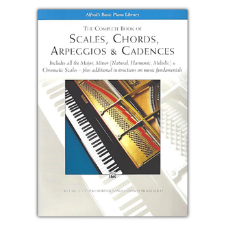 Alfred Music Complete Book Of Scales Chords Arpeggios & Cadences ABPL