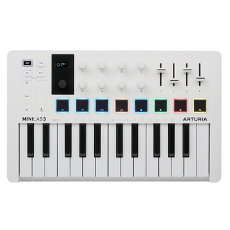 Arturia Minilab 3 25 Note Keyboard White