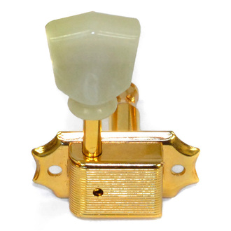Gotoh ASD90SLGG SD90 Series Acoustic/Electric Tuning Machines In Gold Finish (3+3)