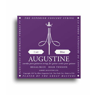 Augustine Regal Blue Classical String Set - Extra High Tension Trebles / High Tension Basses