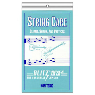 Blitz B301 Guitar String Care Cloth Cleaning Pack