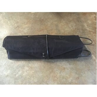 Tackle Instrument Supply - Waxed Canvas Roll Up Stick Bag - Black - RUSB-BLK