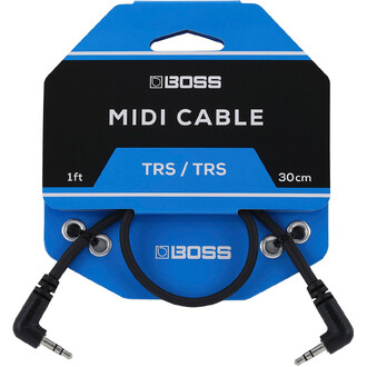 BOSS BCC-1-3535 Mini TRS > Mini TRS Cable (1ft)