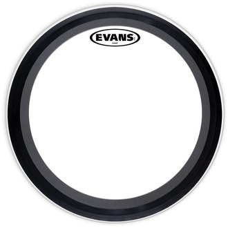 Evans BD24EMAD EMAD Clear Bass Drum Head, 24 Inch