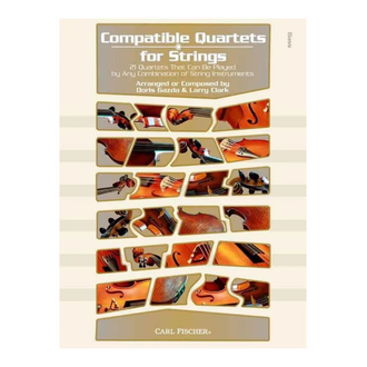 Compatible Quartets For Strings Bass Bk/cd