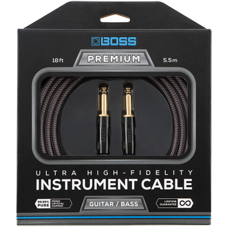 BOSS BIC-P10 Premium Cable 10ft SS High-Fidelity