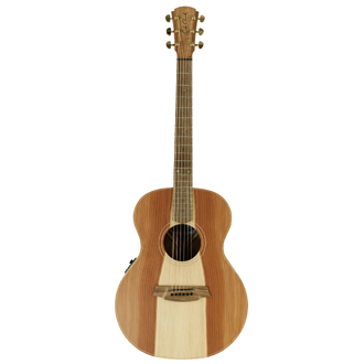 Cole Clark CCAN2-RDBL Angel Acoustic/Electric Guitar With Redwood Top Blackwood Back & Sides