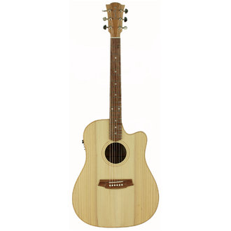 Cole Clark CCFL2E-BM Acoustic-Electric Guitar Bunya Top with Queensland Maple Back and Sides