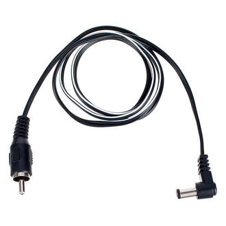 Cioks Flex 1 80cm Cable with Centre Negative Angled DC Plug