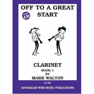 Off To A Great Start Clarinet Bk1 Bk/Cd