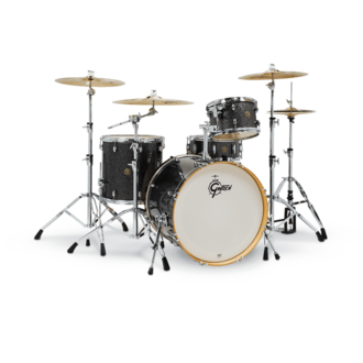 Gretsch Catalina Maple 22 4Pc Black Stardust Drum Kit