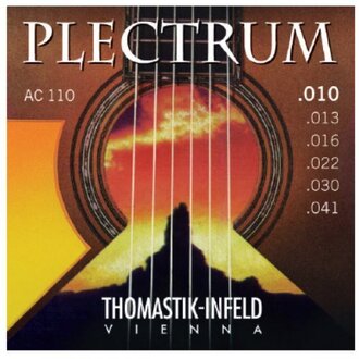 Thomastik AC110 Plectrum Bronze Acoustic Guitar Strings Set 10-41