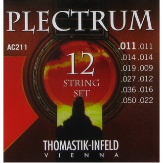 Thomastik AC211 Plectrum Bronze Acoustic Guitar Strings 12-String Set