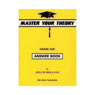MASTER YOUR THEORY ANSWER BK 1 By Dulcie Holland
