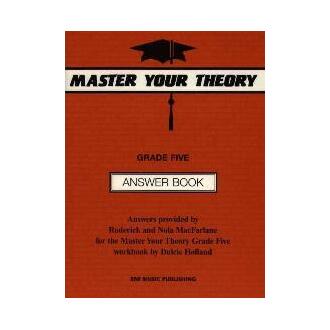 MASTER YOUR THEORY ANSWER BK 5 By MacFarlane R & N