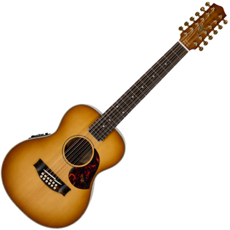 Maton EMD12 Diesel Mini 12 String Acoustic-Electric Guitar - Amber