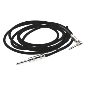 DiMarzio EP10B 10 Foot Straight To Right Guitar Cable