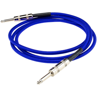 DiMarzio EP1718EB 018 Ft Gtr Cable Electric Blue