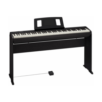 Roland FP10 Digital Piano 88-Keys Weighted Action in Black Finish Kit With Stand