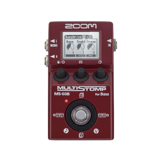 Zoom MS-60B Bass Multistomp Effects Pedal